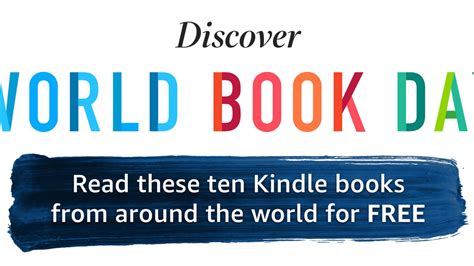 amazon world book day free kindle books